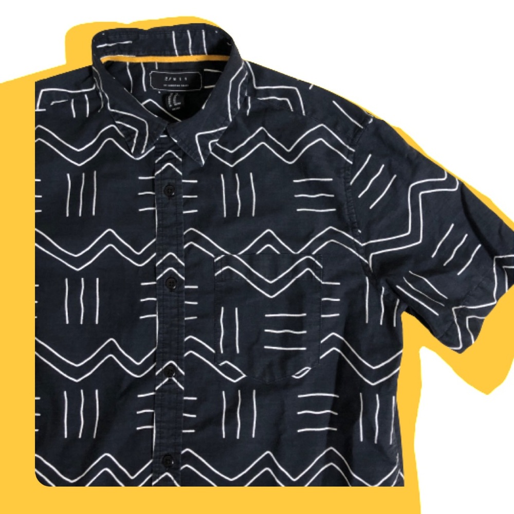 Forever21 Men button front shirt